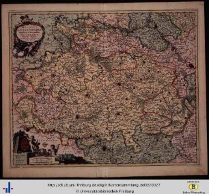 Ducatus Lutzenburgi novissima et accuratissima delineatio.
