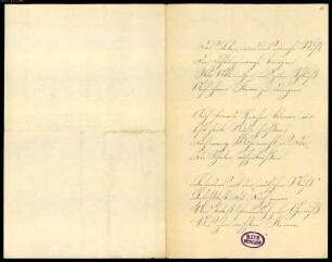 Paul Heyse (1830-1914) Nachlass: Briefe von Emma Klingenfeld an Paul Heyse - BSB Heyse-Archiv VI. Klingenfeld, Emma