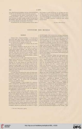 Courrier des musées