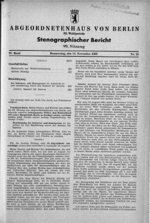 Nr. 19 (99), 15. November 1962