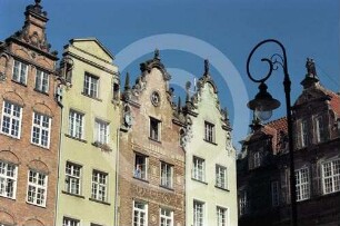 Bürgerhäuser am Langen Markt Danzig