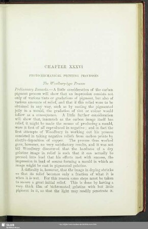 Chapter XXXVI Photo-Mechanical Printing Processes