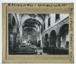 Niederzell-Reichenau, St. Peter und Paul : Innenansicht, Blick nach O