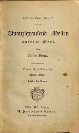 Zwanzigtausend Meilen unter'm Meer, 2