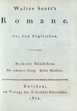 43: Walter Scott's Romane