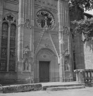 Portal der Löwenburgkapelle