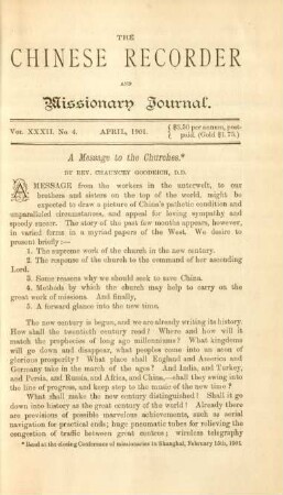 No. 4. April, 1901