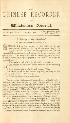 No. 4. April, 1901