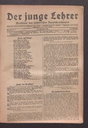 Friede auf Erden!