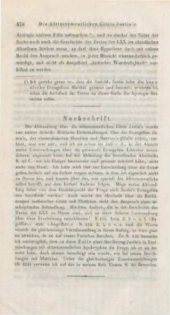 578 Nachschrift