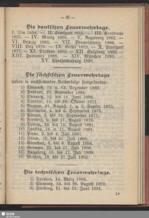 Die technischen Feuerwehrtage
