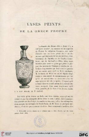 Vases peints de la Grèce propre