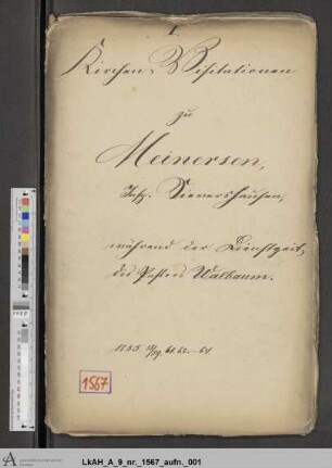 Meinersen: Visitationsakten
