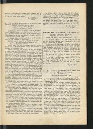 Sechzehnte ordentliche Versammlung vom 18. Oktober 1880