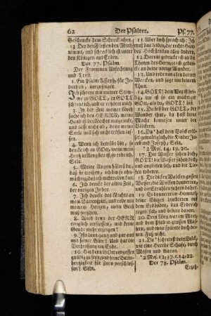 Der 78. Psalm.
