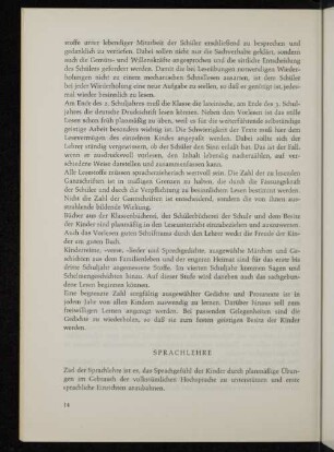 Sprachlehre