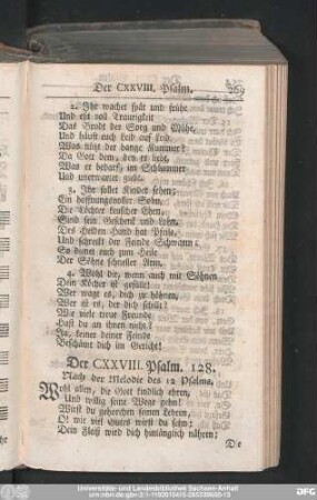 Der CXXVIII. Pslam. 128.