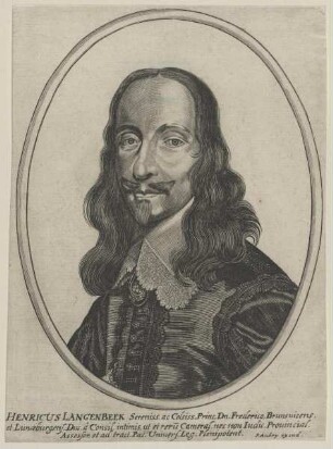 Bildnis des Henricus Langenbeek