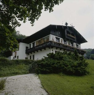 Bad Liebenstein. Villa Feodora. Ansicht von Westen