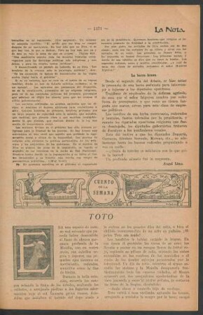 Cuento de la semana : Toto