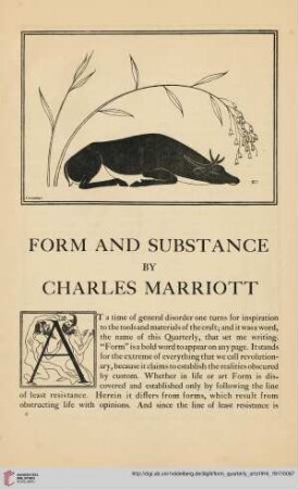 1: Form and substance