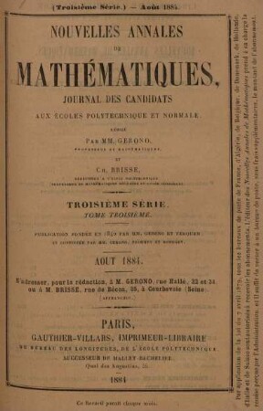 Aout 1884.