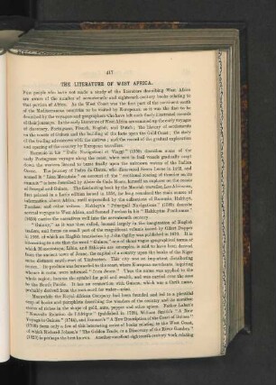 The Literature of West Africa.