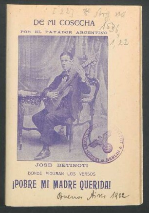 [Fotografía de] José Betinoti