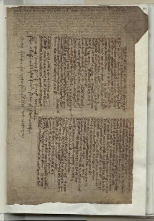 Astrologische Notiz über Planetenhäuser