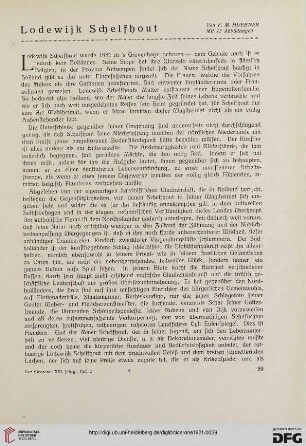 13.1921: Lodewijk Schelfhout