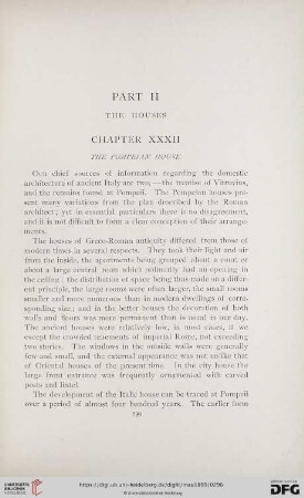 Chapter XXXII.: The Pompeian House