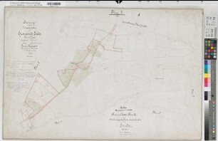Ende (Herdecke), Hudebefreiung und Separation Ende, Bl.1 Brouillonkarte Flur 1