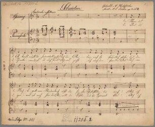 Scheiden. - BSB Mus.Schott.Ha 11999-2
