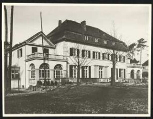 Landhaus Siegfried Bieber, Berlin-Grunewald: Gartenseite