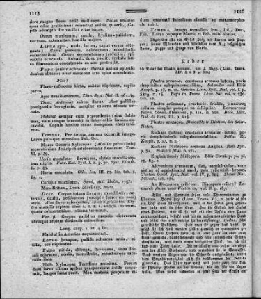 Ueber die Natur der Flustra arenosa (Linn. Trans. XIV. 2. t. 9 p. 318.)