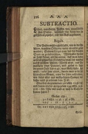 Subtractio