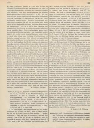 152-153 [Rezension] Rohmeder, Adolf, Bestand- und Verfassung der protestantischen Landeskirche in Bayern