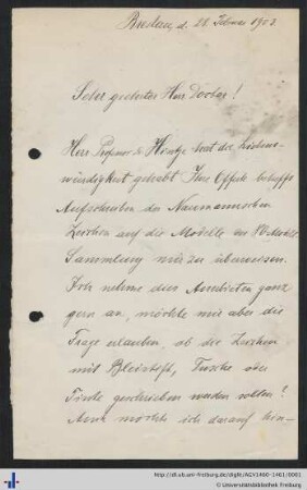 Brief, 28.02.1903