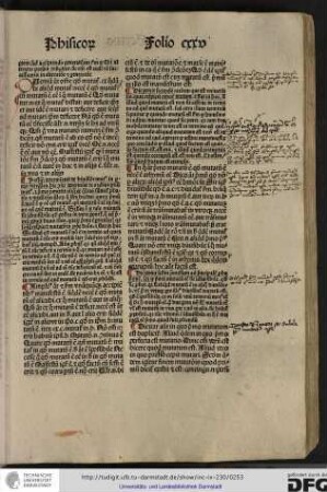 Quoniam autem omne quod mutatur, ex quodam in aliquid mutatur, necesse est quod mutatur...