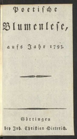 1793: Mvsen Almanach