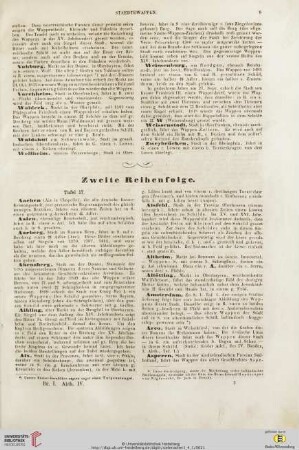 Zweite Reihenfolge
