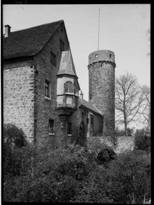 Külsheim Schloss-Burg Külsheim Ansicht Oststeite von Südosten