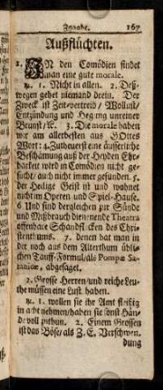 167-170, Außfluechten