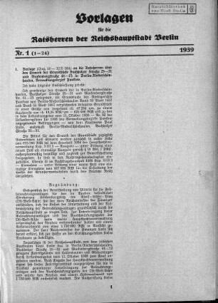Nr. 1 (1-24), 1939/01/16