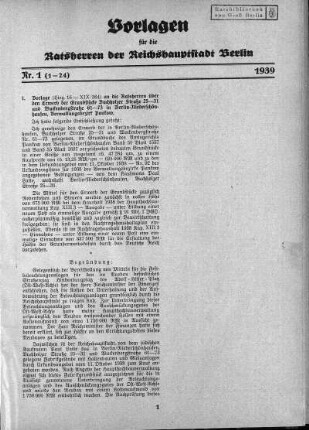 Nr. 1 (1-24), 1939/01/16