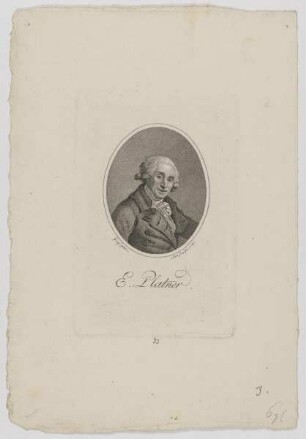 Bildnis des E. Platner