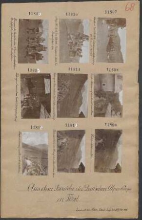 Bayr.Geb.Masch.Gew.Abt.206: Transport der Masch. Gew.. Sempunt 1915