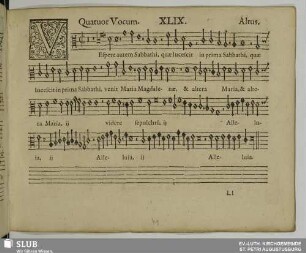 XLIX. Vespere autem sabbati