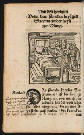 Vonn dem sibenden heyligen Sacrament der heyligen Olung.