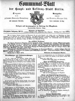 1874,14: No. 14, 5. April 1874